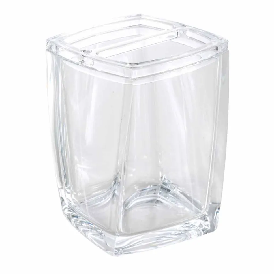 Torraca set dispenser + pahar + vas de săpun pentru design baie Viadurini