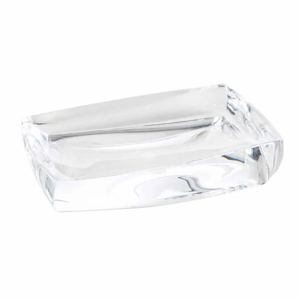 Torraca set dispenser + pahar + vas de săpun pentru design baie Viadurini