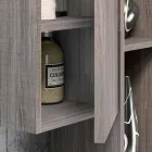 Set de lemn și de suspensie de mobilier modern baie Fenix ​​făcute în Italia Bari Viadurini