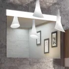 Set de baie din lemn de design din piatră, realizat în Italia Cesena Viadurini