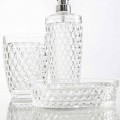 Set pentru dozator de baie + sticlă + vas de săpun modern Netro