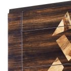 Grano Zarafa design din lemn de lemn din lemn de abanos făcut în Italia Viadurini