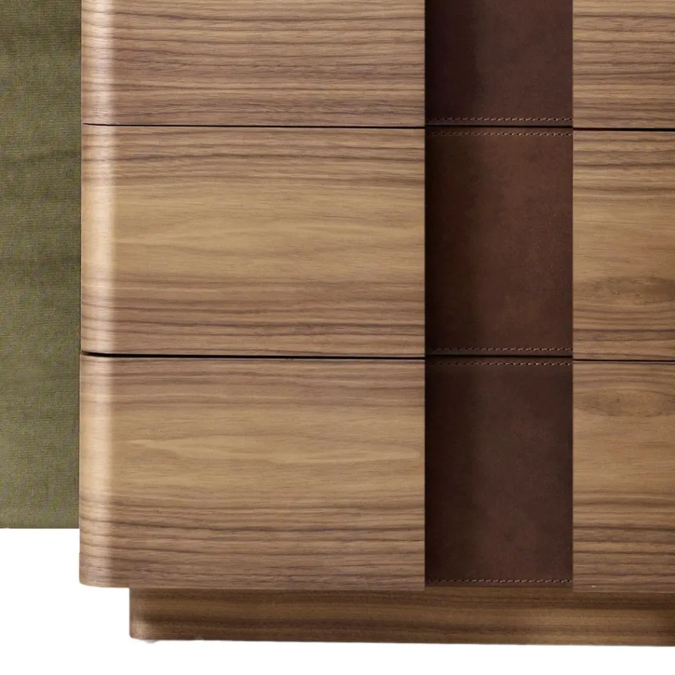 Grilli York din lemn masiv modern din Italia Viadurini