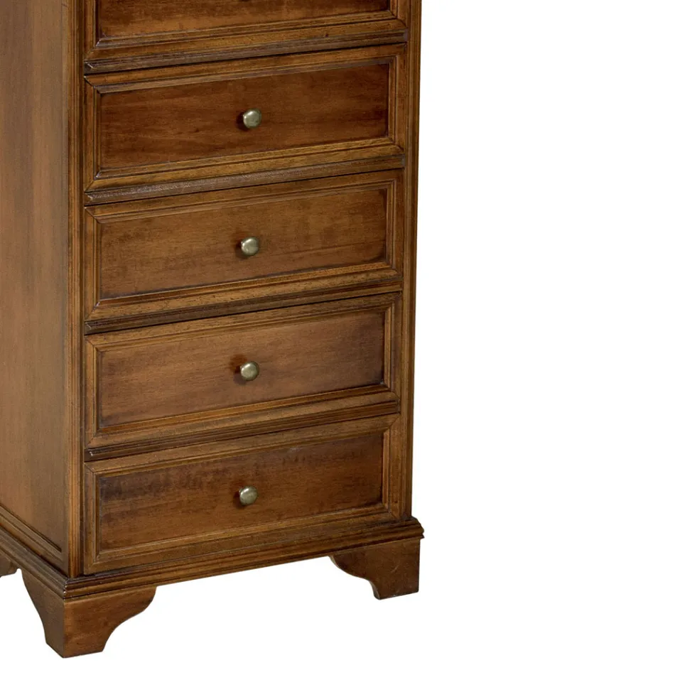 Comoda din lemn masiv de diferite finisaje Made in Italy - Nortia Viadurini