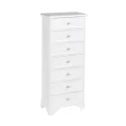 Comoda din lemn masiv de diferite finisaje Made in Italy - Nortia Viadurini