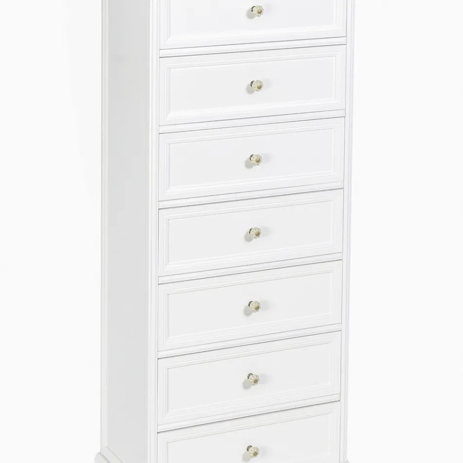 Comoda din lemn masiv de diferite finisaje Made in Italy - Nortia Viadurini