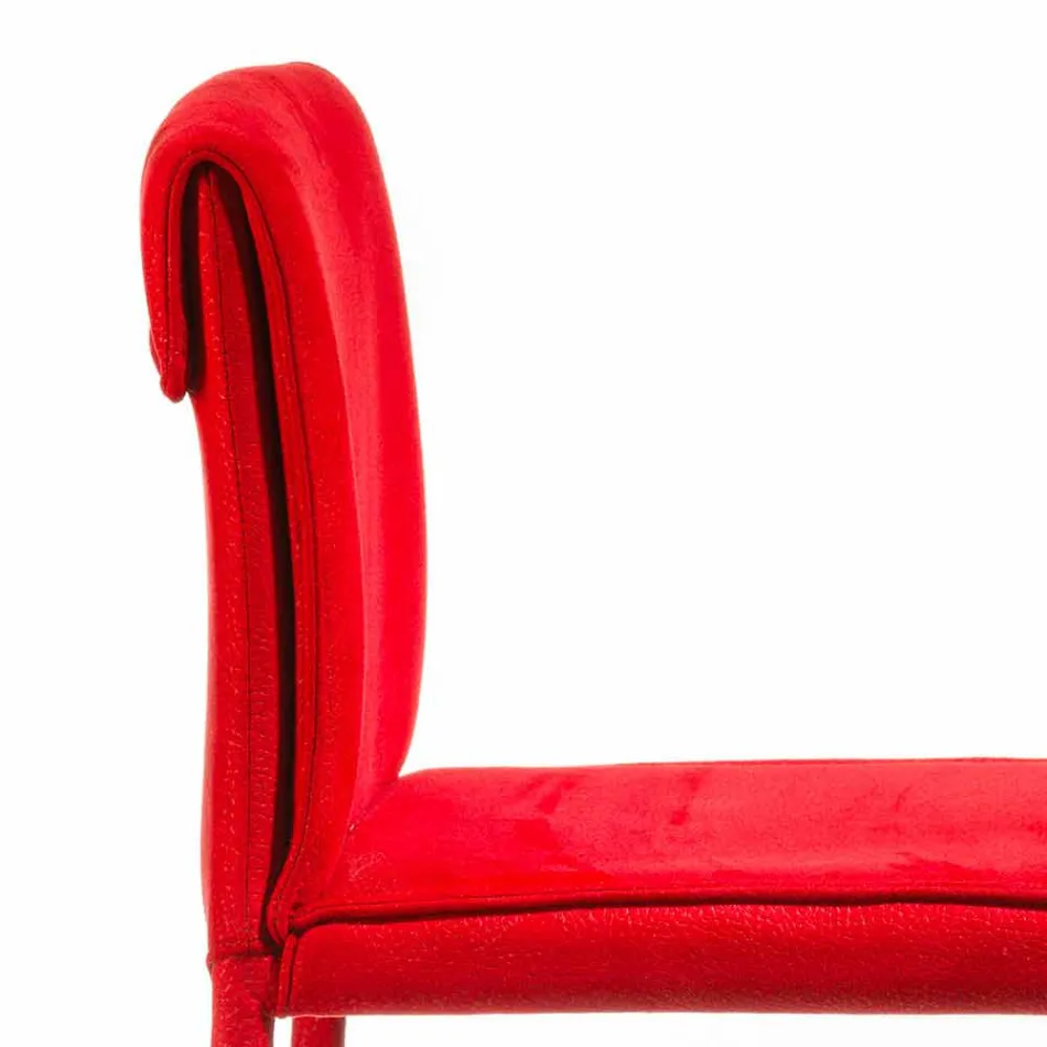 Scaun de bar modern Amos, realizat manual în Italia Viadurini