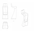 Wing Vondom bar de design modern din polietilenă Viadurini