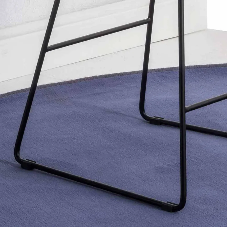 Scaun cu sanie, scaun din piele ecologică cu efect piele - Ovidiu Viadurini