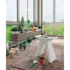 Scaun scăzut din polipropilenă exterioară fabricat în Italia - Prue Viadurini