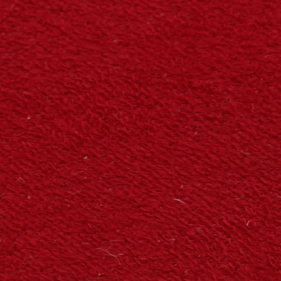 Taburet Tapițat Complet cu Technofiber Roșie Made in Italy - Paravan Viadurini