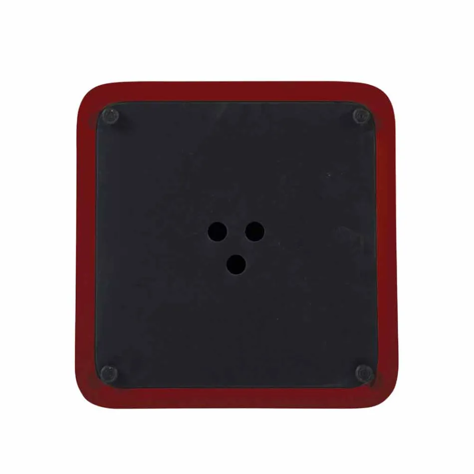 Scaun cub de poliuretan moale Design de diapozitiv Cube Soft realizat în Italia Viadurini