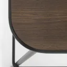 Scaun de Bucatarie din Lemn de Stejar si Metal Made in Italy 2 Bucati - Saffia Viadurini