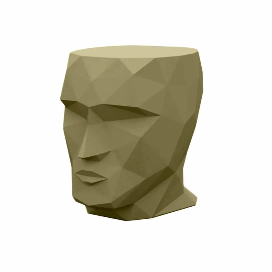 Scaun exterior în formă de față într-un design modern de către Adan de Vondom Viadurini