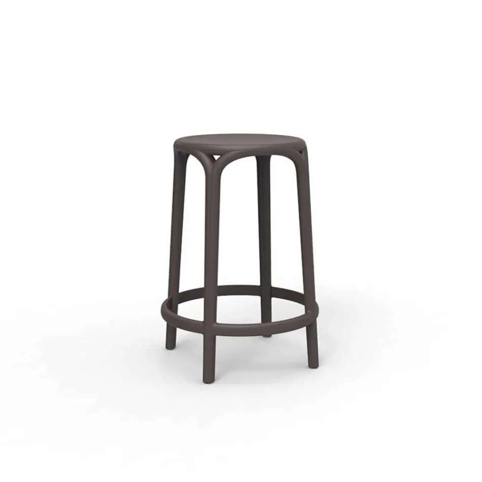 Brooklyn Vondom scaun exterior H 66 cm, din polipropilenă Viadurini