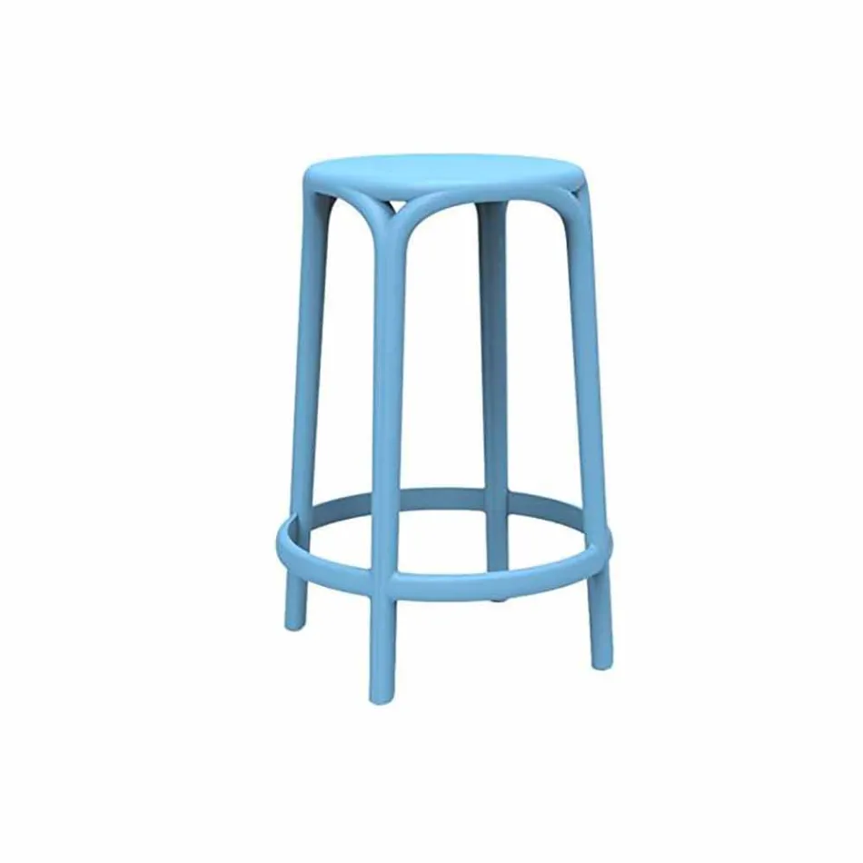 Brooklyn Vondom scaun exterior H 66 cm, din polipropilenă Viadurini