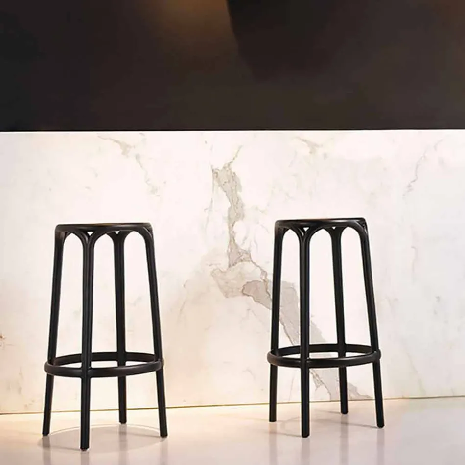 Brooklyn Vondom scaun exterior H 66 cm, din polipropilenă Viadurini