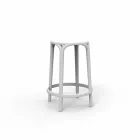 Brooklyn Vondom scaun exterior H 66 cm, din polipropilenă Viadurini