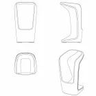 Ufo de scaunul modern Vondom din sticlă de exterior din polietilenă Viadurini