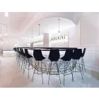 Faz de Vondom scaun exterior H 111 cm în polipropilenă și oțel Viadurini