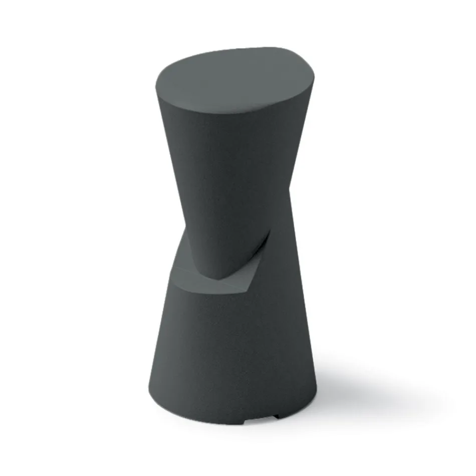 Scaun exterior din Polietilena 7 Culori Made in Italy - Crem Viadurini