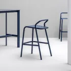 Scaun de grădină din aluminiu fabricat în Italia - Noss by Varaschin Viadurini