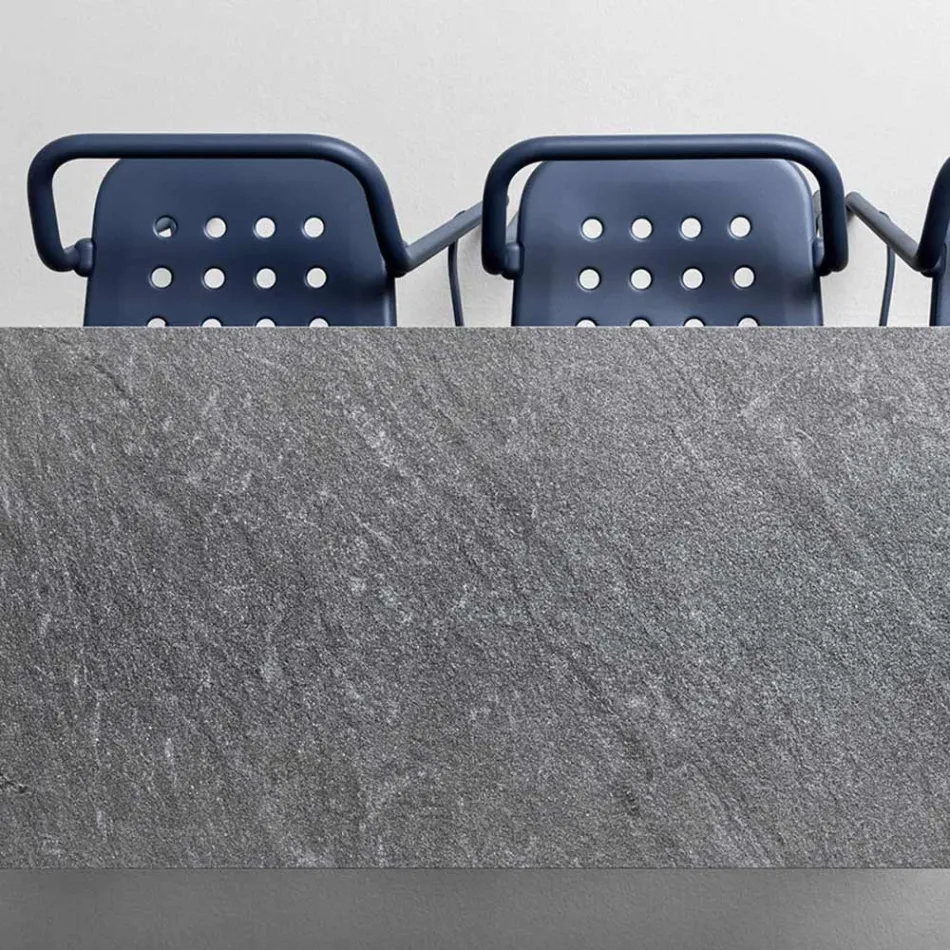 Scaun de grădină din aluminiu fabricat în Italia - Noss by Varaschin Viadurini