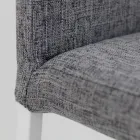 Scaun de living cu spatar joasa Made in Italy - Orietta Viadurini