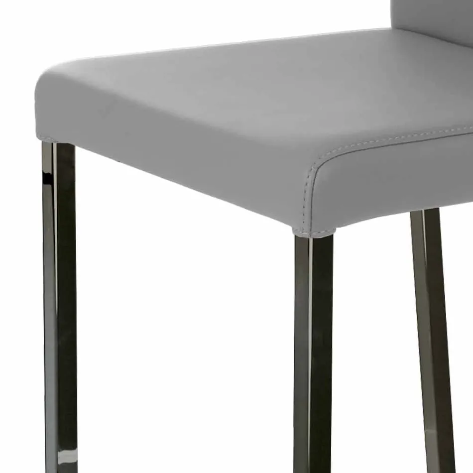 Scaun modern de design cu Alwyn H 86 cm în spate, realizat în Italia Viadurini