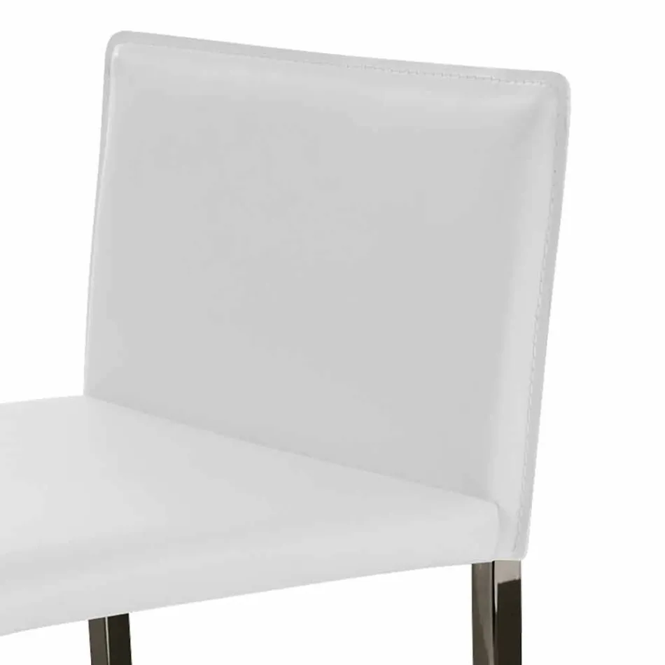 Scaun modern de design cu Alwyn H 86 cm în spate, realizat în Italia Viadurini