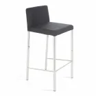 Scaun modern de design cu Alwyn H 86 cm în spate, realizat în Italia Viadurini