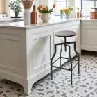 Scaun de design modern din metal și lemn reglabil Livorno2 Viadurini