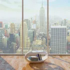 Scaun de proiectare cu bibliotecă integrată Ellix realizată în Italia Viadurini