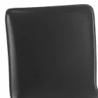 Scaun pivotant cu spătar de design modern Gord, H 113 cm Viadurini