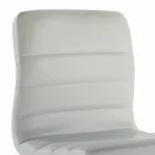 Taburet pivotant cu spătar în diferite dimensiuni Made in Italy - Parma Viadurini