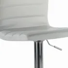 Taburet pivotant cu spatar in diferite dimensiuni Made in Italy - Parma Viadurini