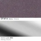 Scaun pivotant din țesătură și oțel cu lift pe gaz Fabricat în Italia - Marchesi Viadurini