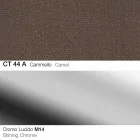 Scaun pivotant din țesătură și oțel cu lift pe gaz Fabricat în Italia - Marchesi Viadurini