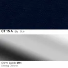 Scaun pivotant din țesătură și oțel cu lift pe gaz Fabricat în Italia - Marchesi Viadurini