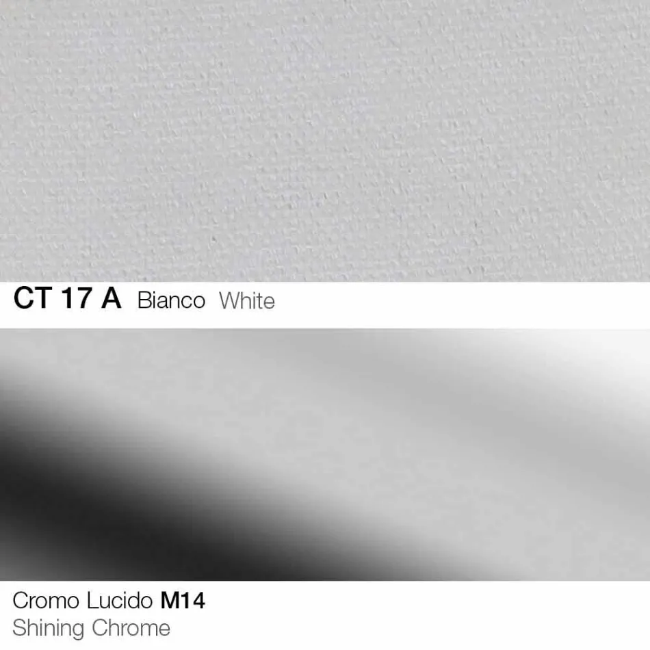 Scaun pivotant din țesătură și oțel cu lift pe gaz Fabricat în Italia - Marchesi Viadurini