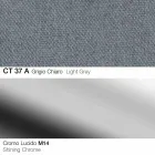 Scaun pivotant din țesătură și oțel cu lift pe gaz Fabricat în Italia - Marchesi Viadurini