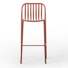 Taburet metalic stivuibil pentru exterior Fabricat in Italia 2 piese - Simply Viadurini