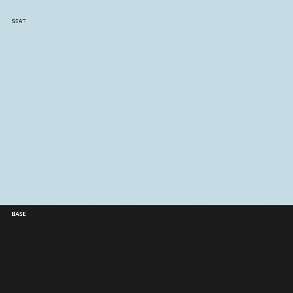 Scaun stivuitor din metal și polipropilenă Fabricat în Italia, 2 bucăți - Charla Viadurini