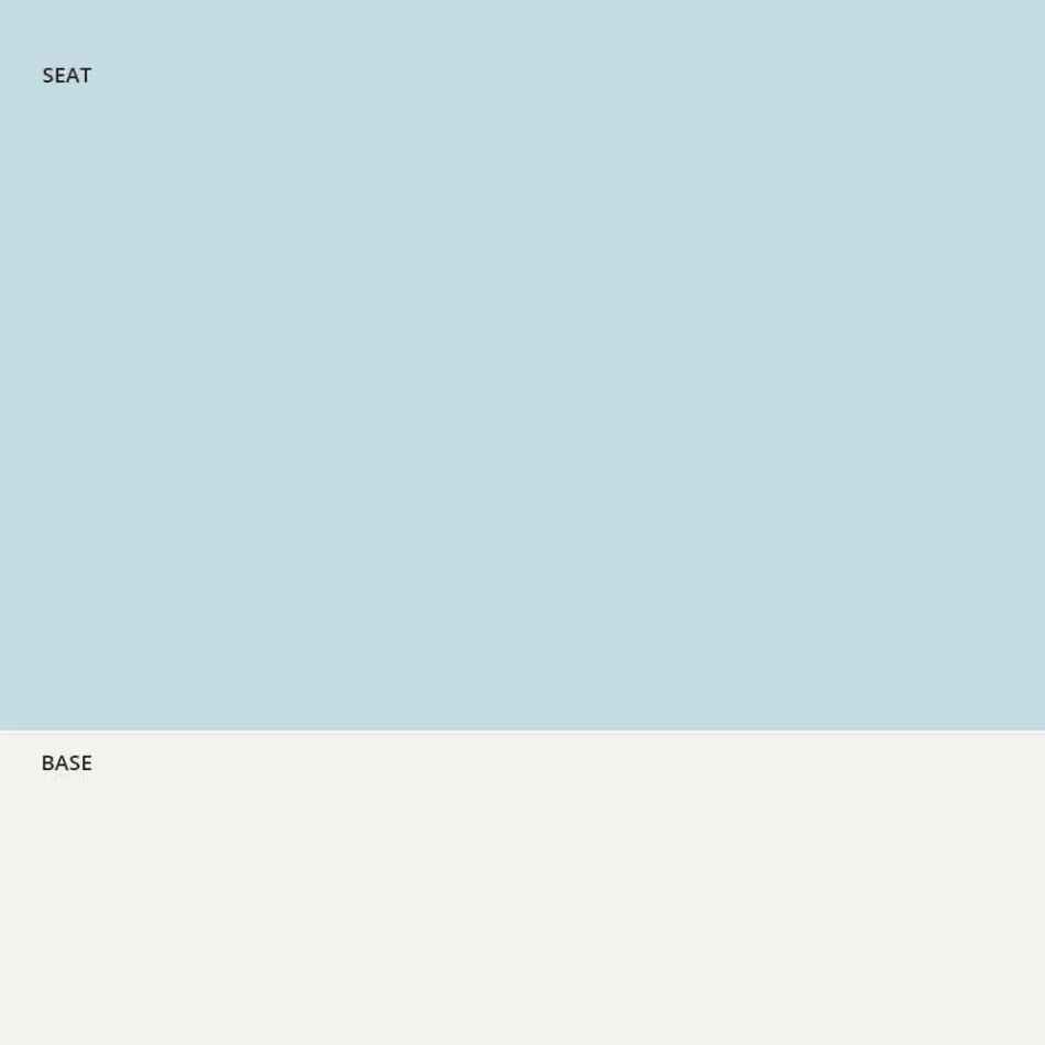 Scaun stivuitor din metal și polipropilenă Fabricat în Italia, 2 bucăți - Charla Viadurini