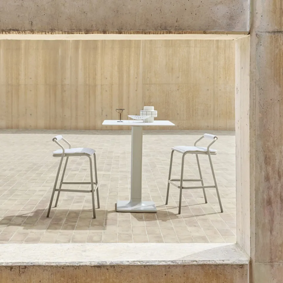 Scaun exterior cu perne incluse Made in Italy - Noss by Varaschin Viadurini