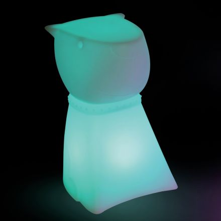 Scaun de exterior reincarcabil in forma de caine din polipropilena - Ardea Viadurini