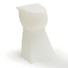 Scaun de exterior reincarcabil in forma de caine din polipropilena - Ardea Viadurini