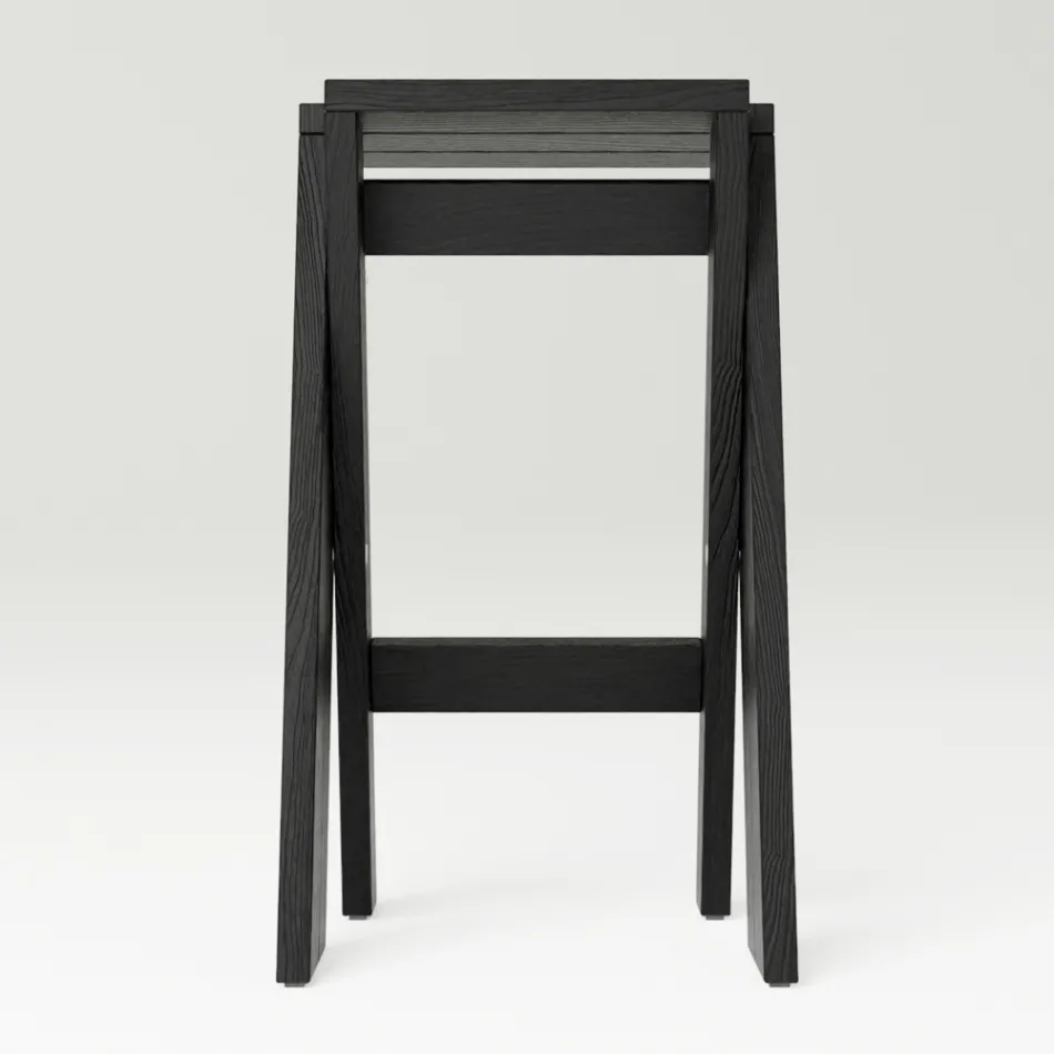 Scaun pliabil și stivuibil din frasin masiv - Write Viadurini