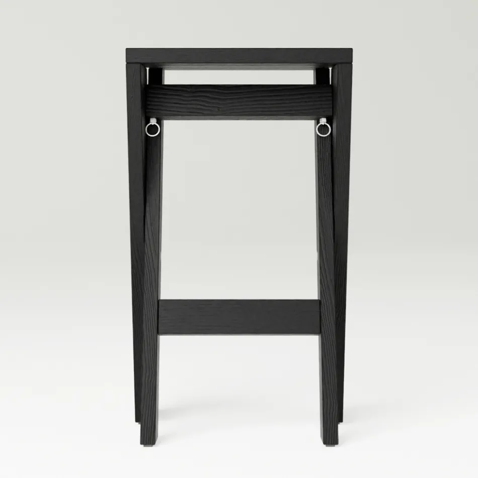 Scaun pliabil și stivuibil din frasin masiv - Write Viadurini