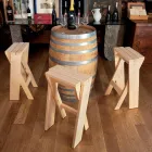 Scaun pliabil și stivuibil din frasin masiv - Write Viadurini